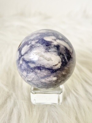 Purple Seas Purple Chalcedony Sphere