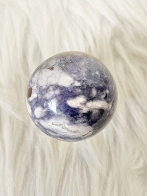 Purple Seas Purple Chalcedony Sphere