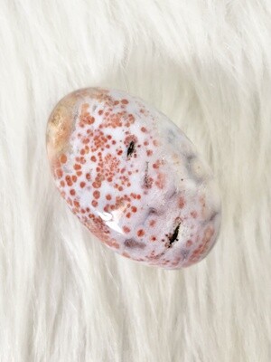 Red Sand Ocean Jasper Palmstone