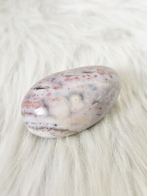 Red Sand Ocean Jasper Palmstone