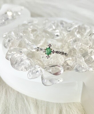 I Promise Emerald Ring