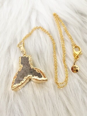 Mermaid Memories Gold Plated Necklace