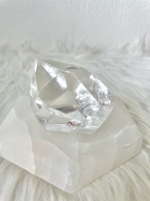 Diamond Clear Quartz Freeform