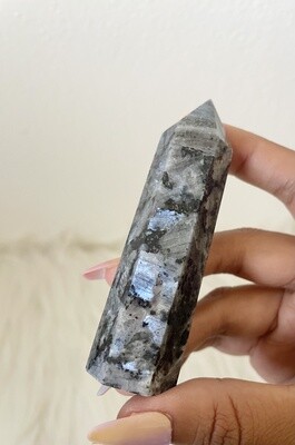 Metallic Gleam Larvikite Tower