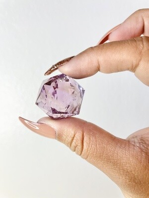 Sparkling Jewel Ametrine Isocahedron