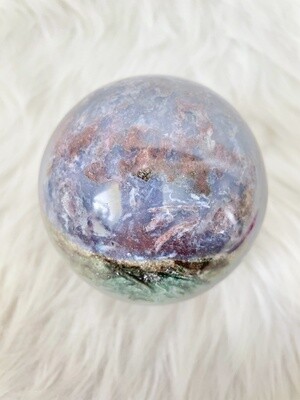 Magical Forest Ocean Jasper Sphere