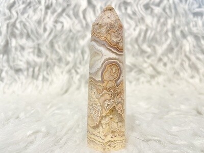 Zen Crazy Pink Lace Jasper Tower