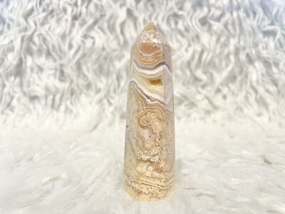 Zen Crazy Pink Lace Jasper Tower