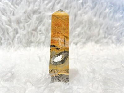 Buzzin&#39; Bumblebee Jasper with Cave