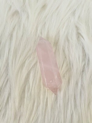 Flowering Heart Lepidolite and Rose Quartz