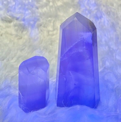 Fluorescent Yttrium Fluorite Towers