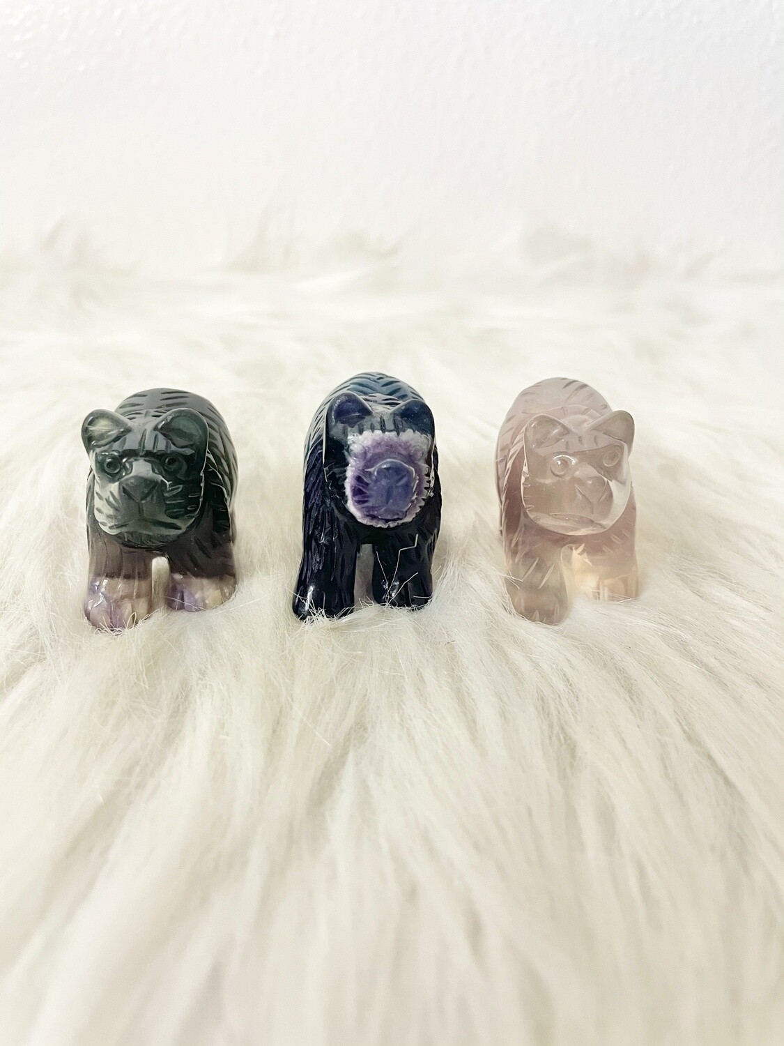 3 Lil Fluorite Bears