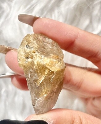 Golden Streaks Rutilated Quartz Freeform