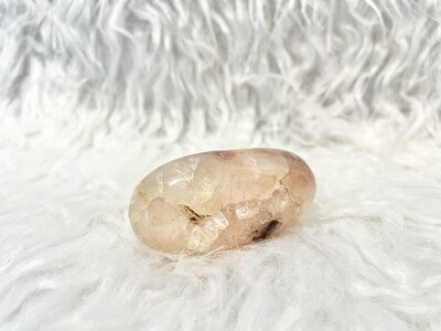 Sparkling Rose Flower Agate
