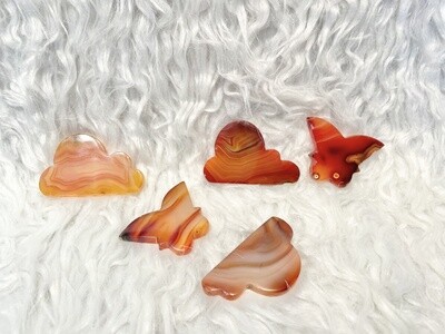 Butterflies In The Sky Carnelian Clouds and Butterflies