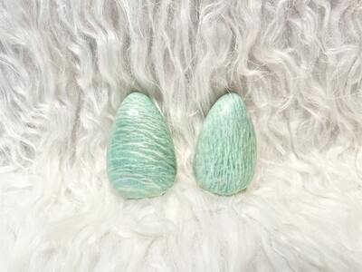 Bunny Ears Amazonite Tear Drops