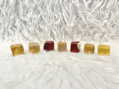 Spiced Lemonade Mookaite Cubes