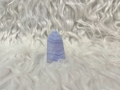 Sparkling Blue Lagoon Blue Lace Agate Towers