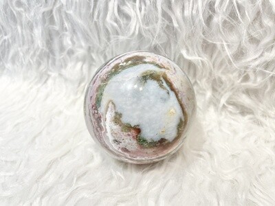Fresh New World Ocean Jasper Sphere