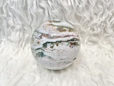 Fresh New World Ocean Jasper Sphere