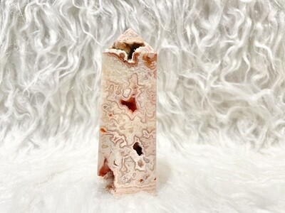 Smoothies Pink Druzy Jasper