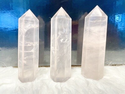 Sparkly Roses Mozambique Rose Quartz