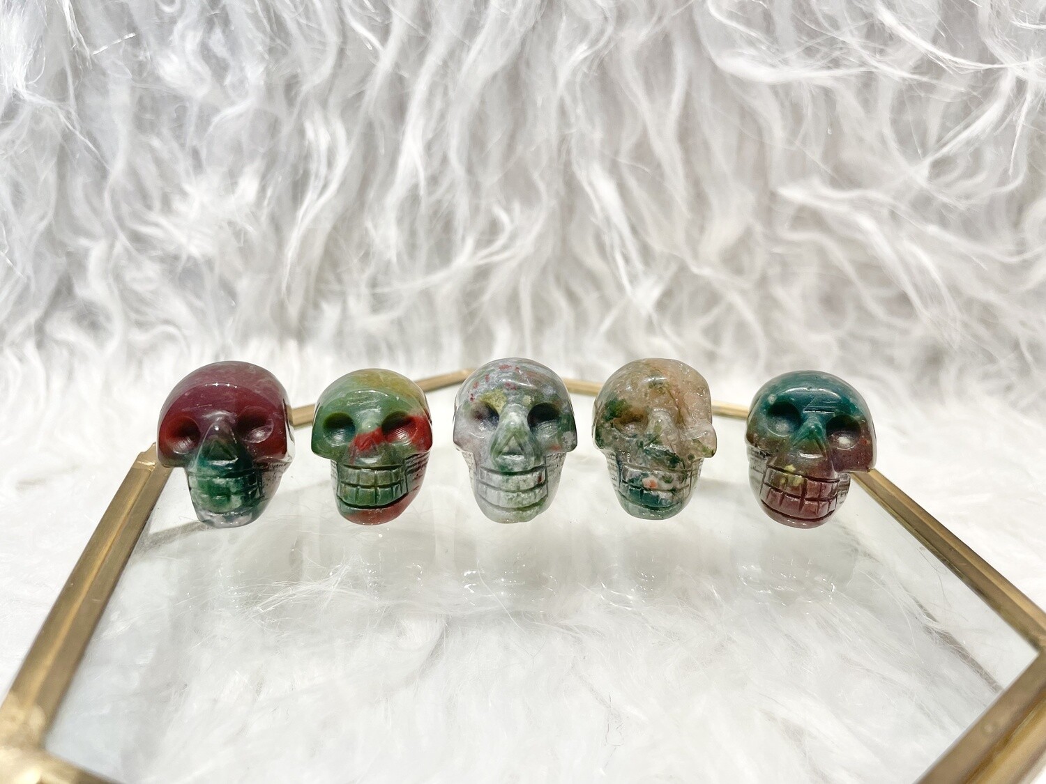 Five Kings Ocean Jasper Skulls