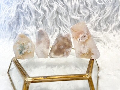 Flower Neighborhood Flower Agate Freeforms