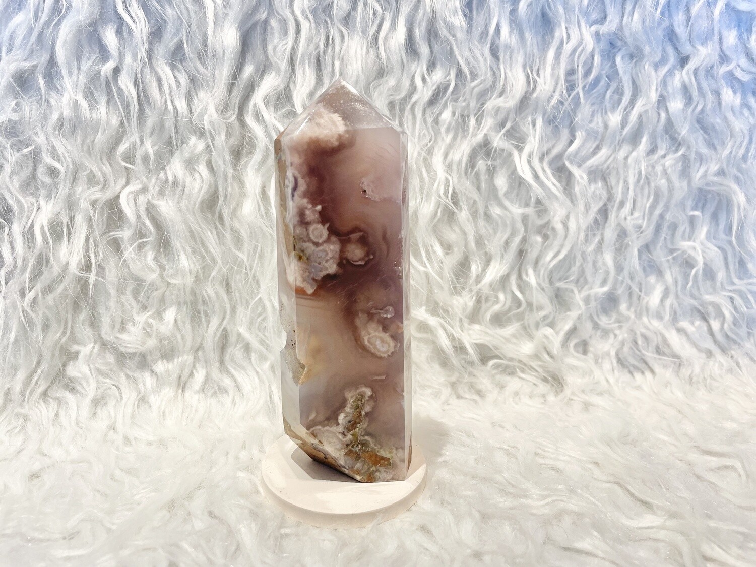 Madame Plume Flower Agate Tower