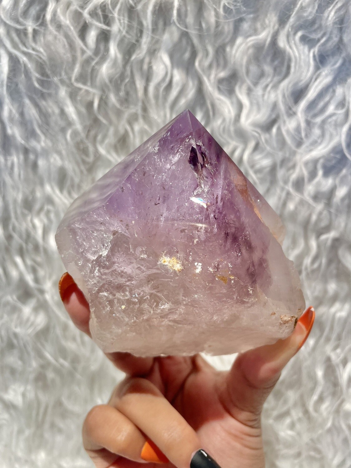 Lilac Hydrothermally Etched Amethyst