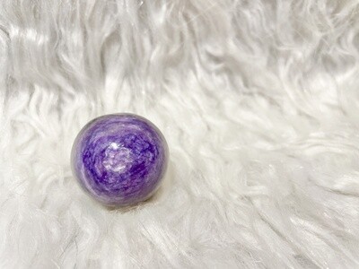 Purple Planet Charoite Sphere