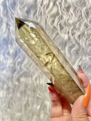 Golden Child Smoky Citrine Point