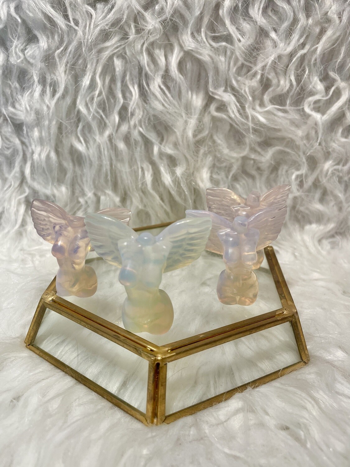 Bootylicious Opalite Female Bodies with Angel Wings