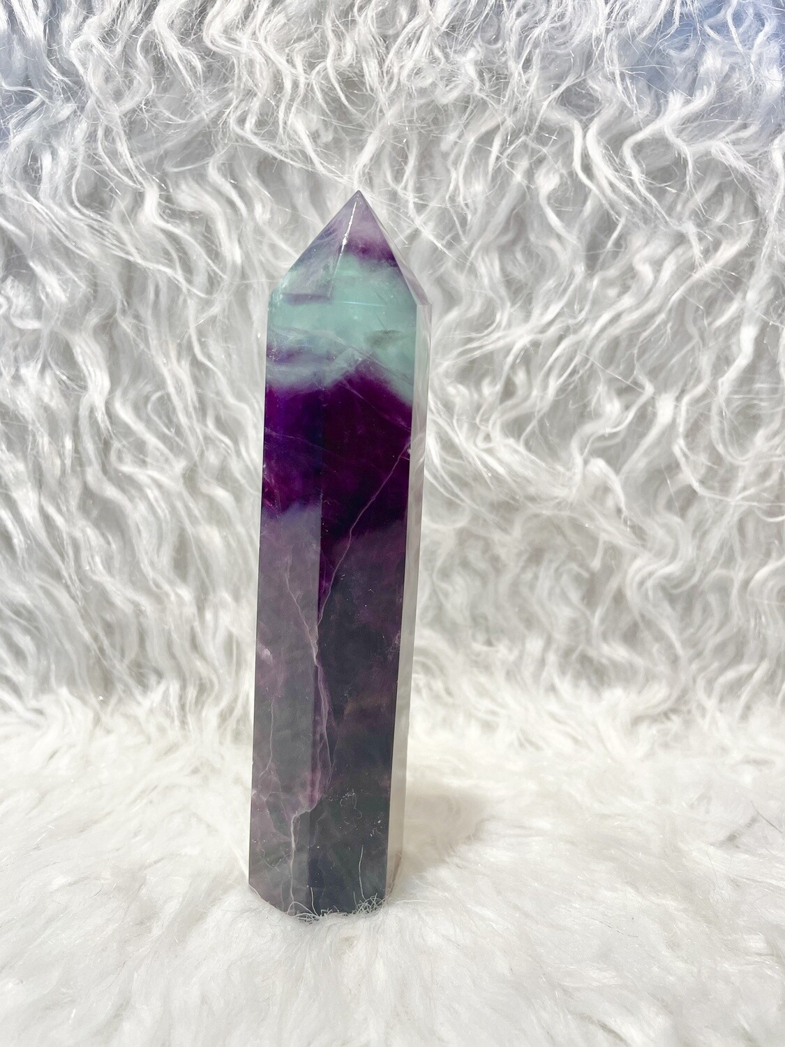 Intense Coloration Magenta Watermelon Fluorite