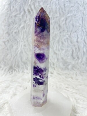 Ube Ice Cream Silky Fluorite Tower