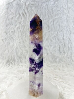 Ube Ice Cream Silky Fluorite Tower