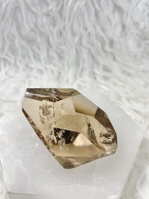 Clean Window Smoky Quartz Freeform