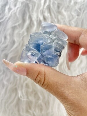 Immortal Ice Blue Fluorite Specimen