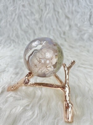 Immortal Flower Agate Sphere