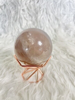 Mystic Rose Blue Rose Quartz Sphere