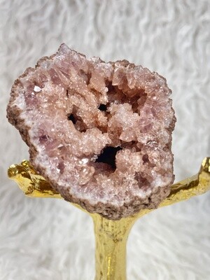 Weeping Extraordinaire Pink Amethyst Geode