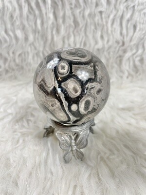 A Thousand Eyes Picasso Jasper Sphere