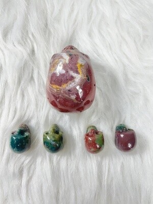 Skelly Ocean Jasper Skulls
