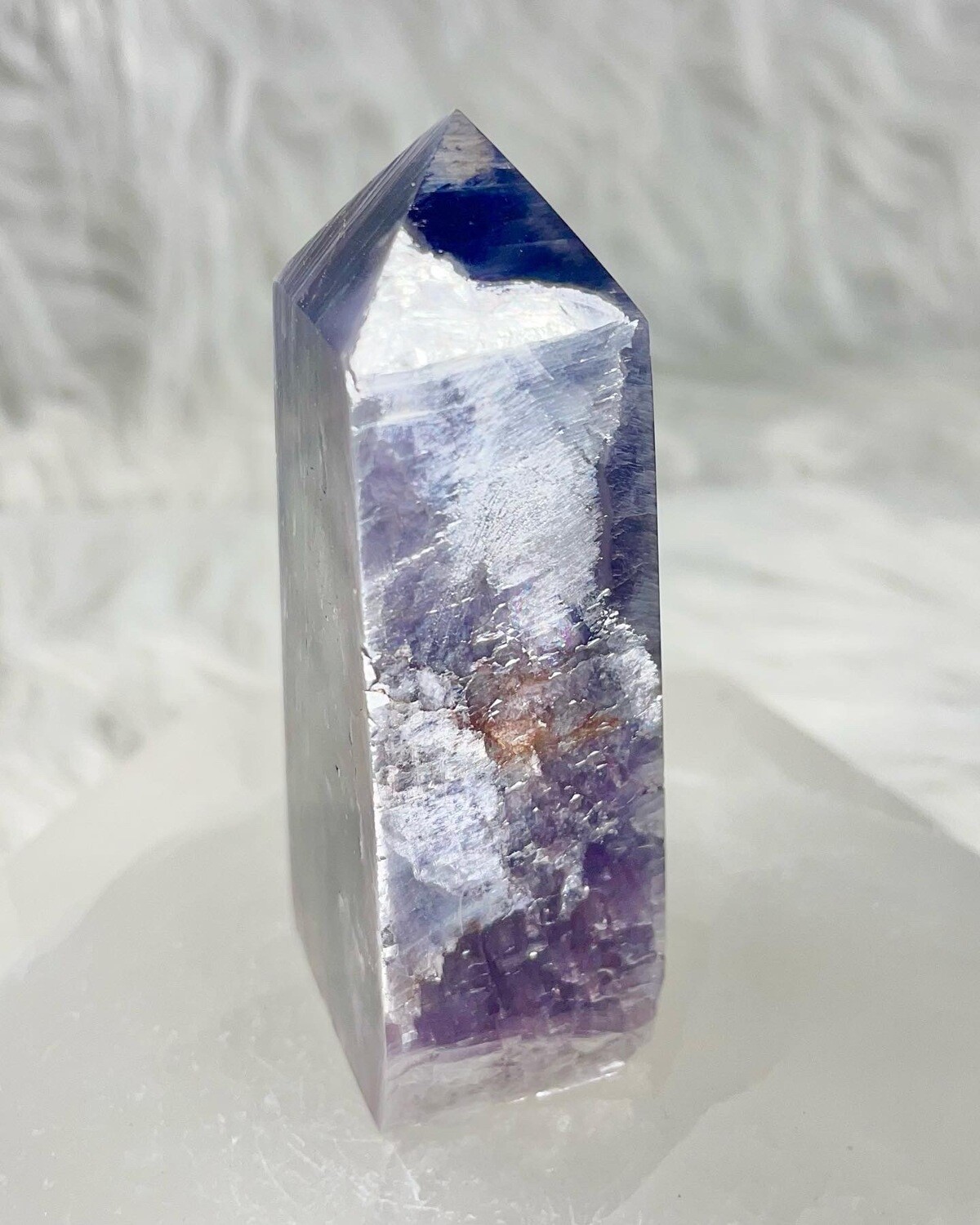 Silver Royalty Purple Mica Tower
