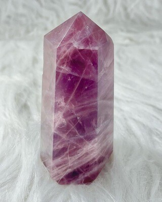 Miss Rose Lavender Rose Quartz Tower