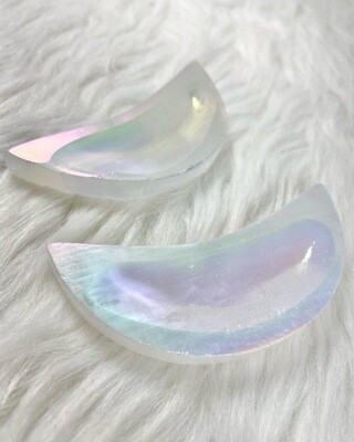 Pony Moon Aura Selenite Trinket Dish
