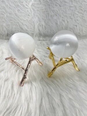 Glowing Selenite Balls