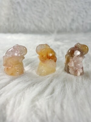 Dumbo and Friends Flower Agate Elephants
