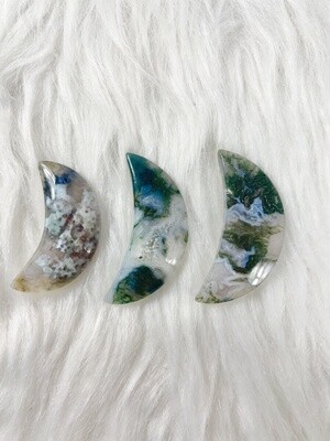 Grass on Moss Agate Moons