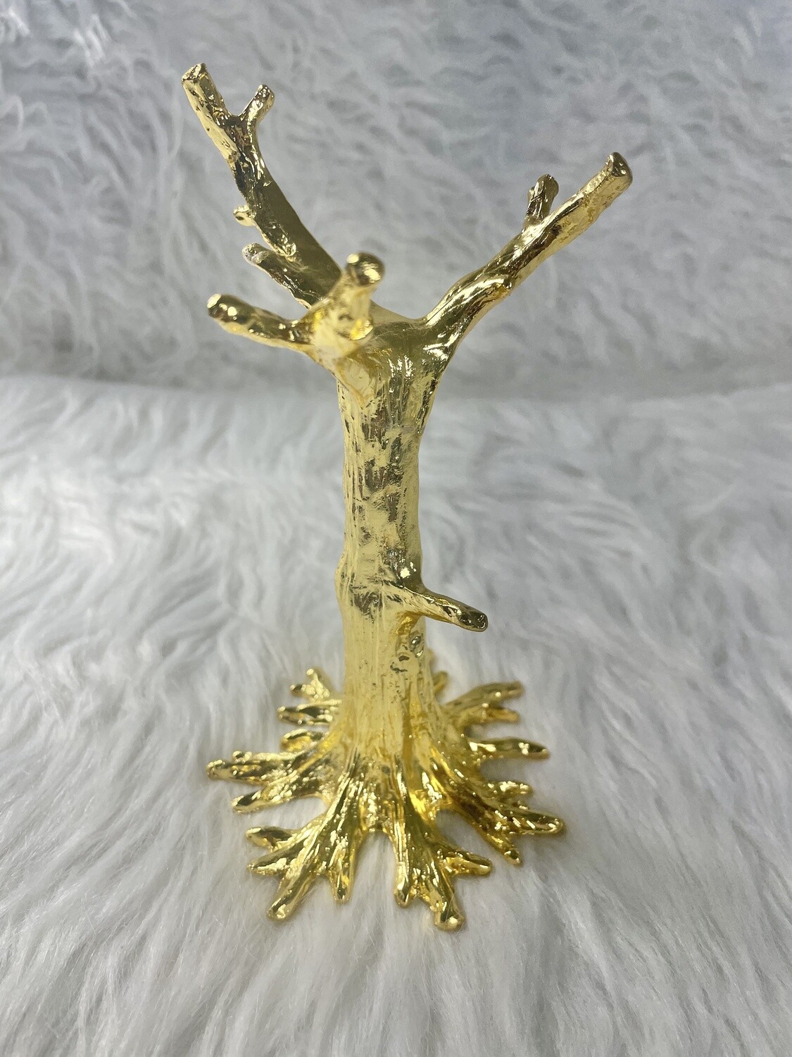 Tree of Life Gold Metal Tree Sphere Stand